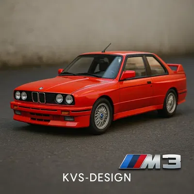 BMW E30 M3 – Mô hình tỉ lệ 1:21