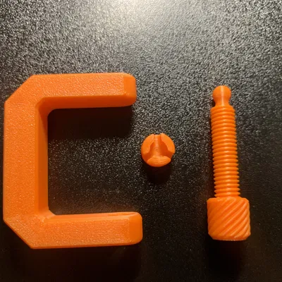 Kìm Kẹp Chữ G Mini 3D Có Khớp Cầu Đa Năng