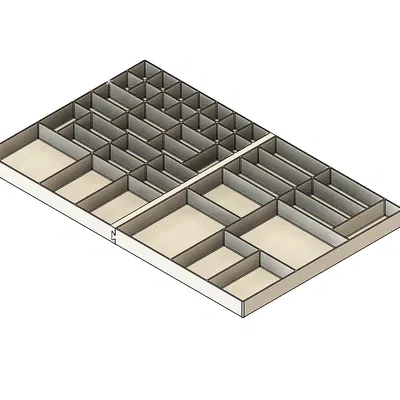 Hộp Đựng Đồ Chia Ngăn XL Theo Mô-đun - Sắp Xếp Thông Minh