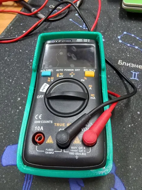 Vỏ bảo vệ khung đồng hồ đo đa năng ZOYI ZT-102A bằng in 3D - Image 2