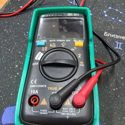 Vỏ bảo vệ khung đồng hồ đo đa năng ZOYI ZT-102A bằng in 3D