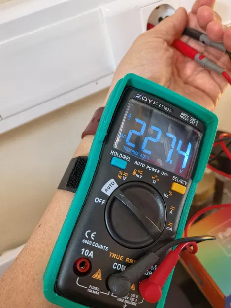 Vỏ bảo vệ khung đồng hồ đo đa năng ZOYI ZT-102A bằng in 3D - Image 4