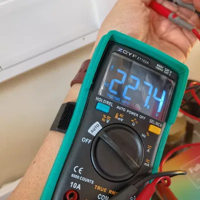 Vỏ bảo vệ khung đồng hồ đo đa năng ZOYI ZT-102A bằng in 3D