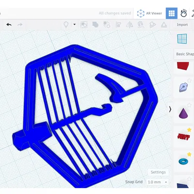 Lược Chải Tóc Mini "Bow" - Nhỏ Gọn Tiện Lợi