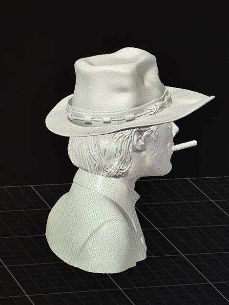 Tượng Clint Eastwood 3D - Tái hiện huyền thoại miền Tây - Image 4