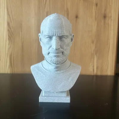 Steve (Steven Paul) Jobs - tượng bán thân (có hoặc không có kính)