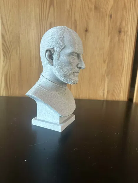 Steve (Steven Paul) Jobs - tượng bán thân (có hoặc không có kính) - Image 4