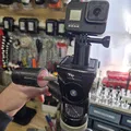 Ngàm gắn GoPro cho tripod dùng M5 Heat Sink - Thumbnail 1