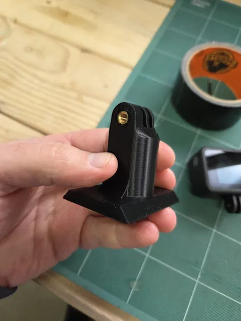 Ngàm gắn GoPro cho tripod dùng M5 Heat Sink - Image 3