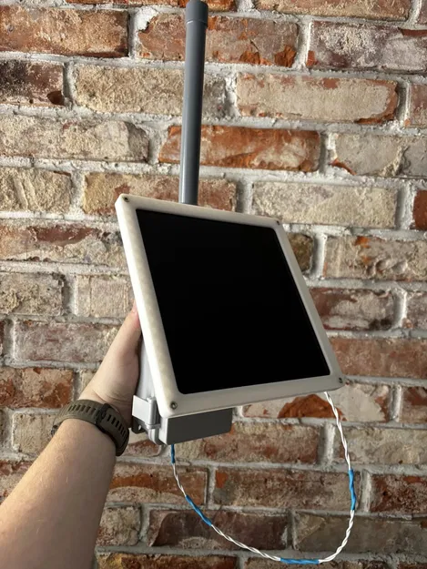 Khung In 3D Tấm Pin Năng Lượng Mặt Trời 6V 5W (175mm) - Image 1