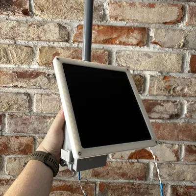 Khung In 3D Tấm Pin Năng Lượng Mặt Trời 6V 5W (175mm)