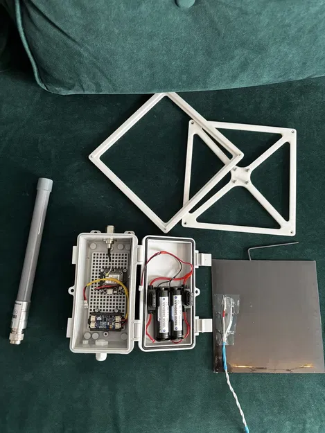 Khung In 3D Tấm Pin Năng Lượng Mặt Trời 6V 5W (175mm) - Image 3