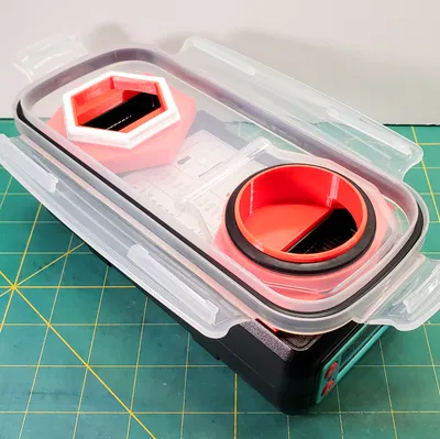 Adapter PolyDryer Dual-Port cho Cereal Container Filament Drybox (Official Remix)