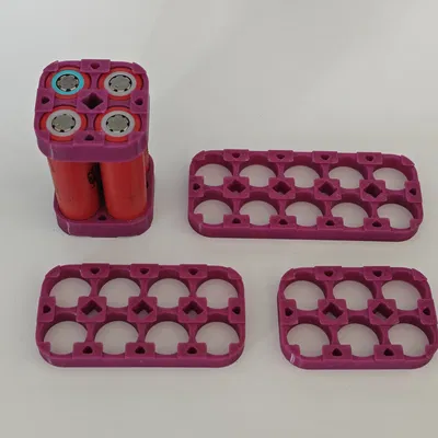 Holder 18650 hàn điểm (Spot Weld) | 2 hàng (2x Row)