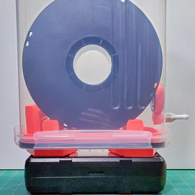 Adapter PolyDryer Dual-Port cho Cereal Container Filament Drybox (Official Remix)