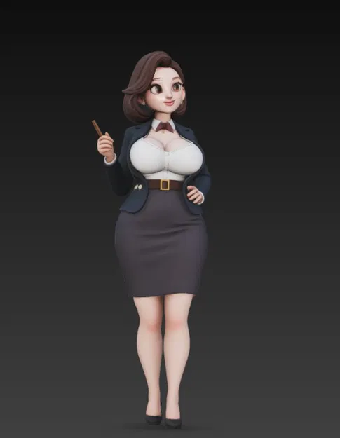 Mô Hình Cô Giáo Xinh Đẹp, Dáng Chuẩn - Quà Tặng Độc Đáo - Image 4