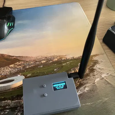 Vỏ Case Heltec v3 Meshtastic Tích Hợp Pin 18650