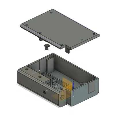 Vỏ Case Heltec v3 Meshtastic Tích Hợp Pin 18650