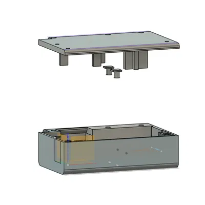 Vỏ Case Heltec v3 Meshtastic Tích Hợp Pin 18650