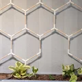 Giàn leo lục giác (Hexagon Trellis/Rankgitter) cho que tre/gỗ beech 6mm - Thumbnail 2