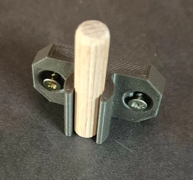 Kẹp Ghim Gỗ 3D: Phụ Kiện Hỗ Trợ Lắp Ráp Cánh Tủ Thẩm Mỹ - Image 1