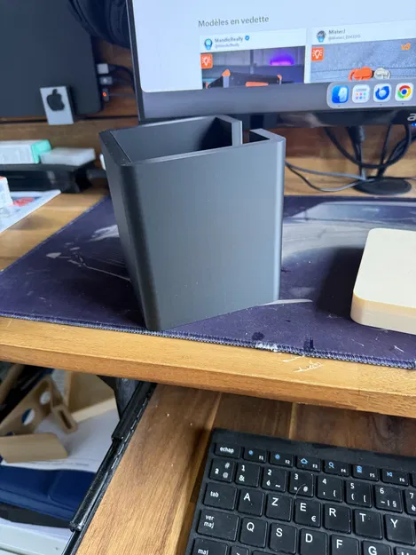 Hộp Đựng Bông Tẩy Trang Vuông Vắn - In 3D Tiện Lợi - Image 2