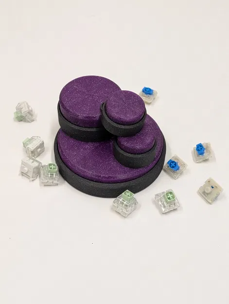 Nút Fidget dùng Keyboard Switch (Nhiều kích cỡ!) - Image 1