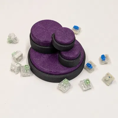 Nút Fidget dùng Keyboard Switch (Nhiều kích cỡ!)