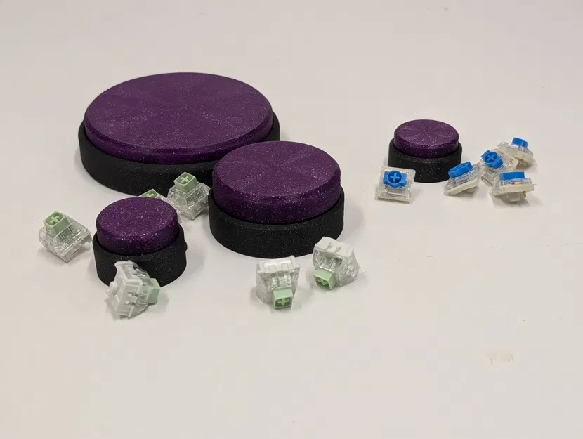 Nút Fidget dùng Keyboard Switch (Nhiều kích cỡ!) - Image 3