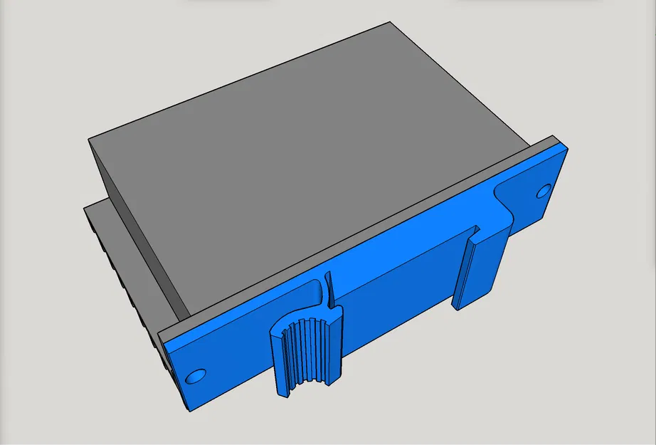 (Tùy chọn 1/2) Ngàm gài DIN Rail cho TB6600 Microstep Driver (v1.0.5) - Image 4