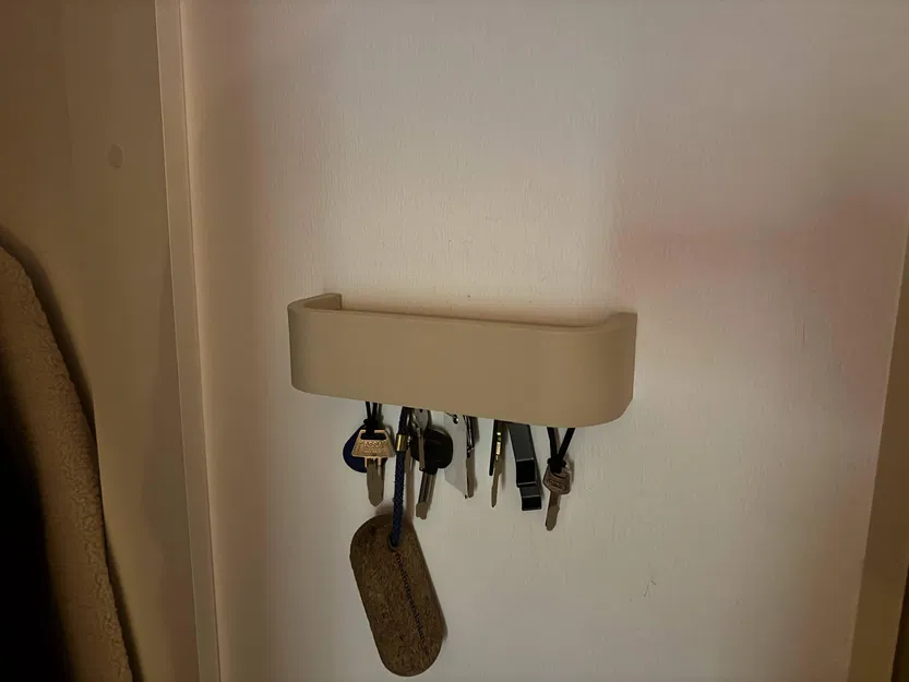 Móc Treo Chìa Khóa Modular ScandiWood – Gắn Tường Không Khoan (Wood PLA) - Image 1