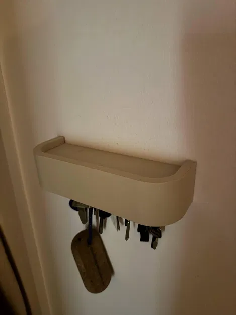 Móc Treo Chìa Khóa Modular ScandiWood – Gắn Tường Không Khoan (Wood PLA) - Image 2