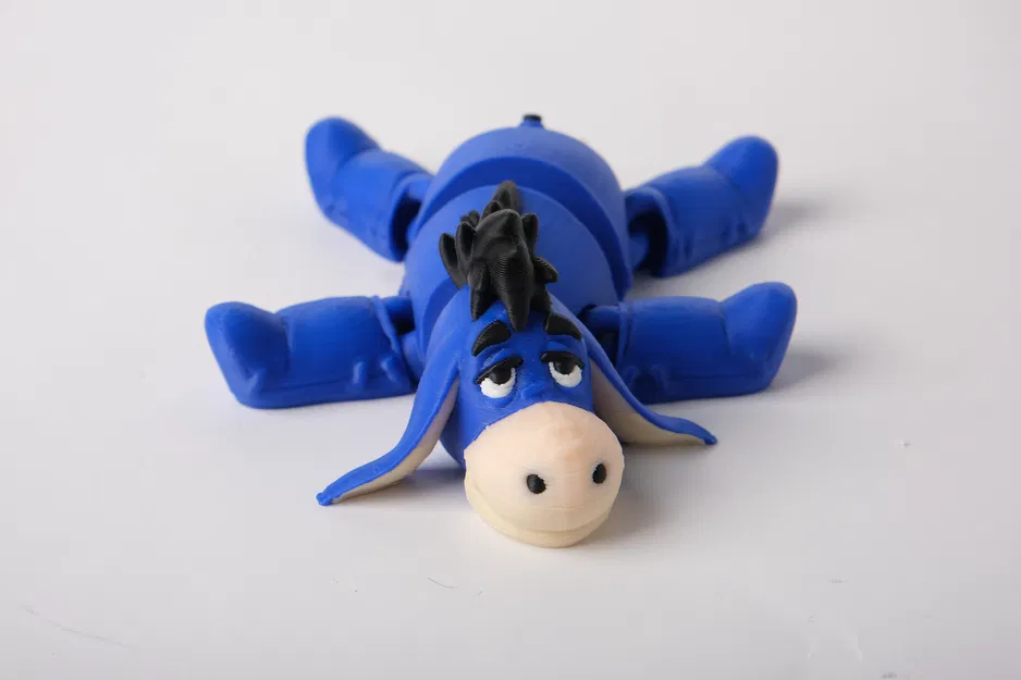 Flexi Eeyore Toy – Đồ chơi khớp dẻo để bàn - Image 2