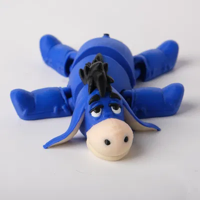 Flexi Eeyore Toy – Đồ chơi khớp dẻo để bàn