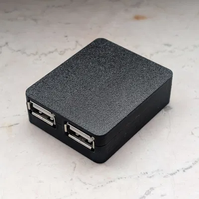 USB Power Delivery 5V Splitter – Vỏ (nam châm) cho bộ chia USB-C ra 2 USB-A