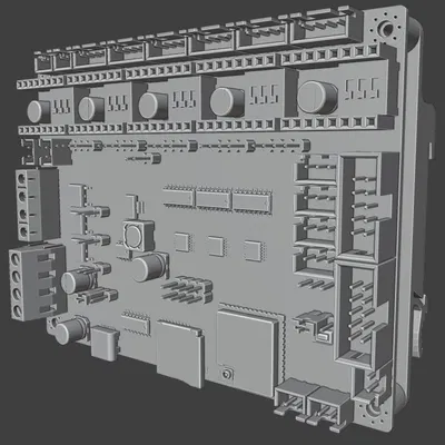 Đế Gắn Ray DIN Cho MKS Tinybee - Giải Pháp Cho Hộp Điều Khiển CNC