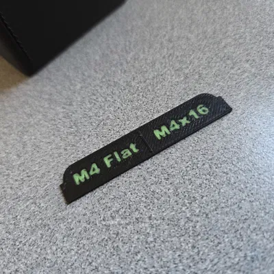 Hộp Harbor Freight kèm nhãn in được (Printable Labels)