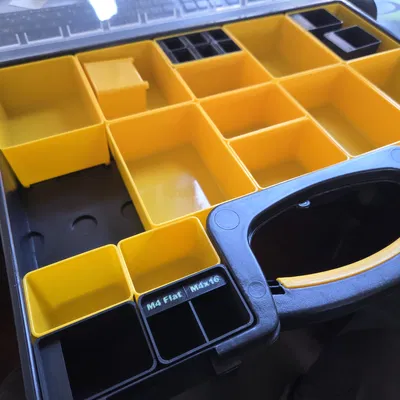 Hộp Harbor Freight kèm nhãn in được (Printable Labels)