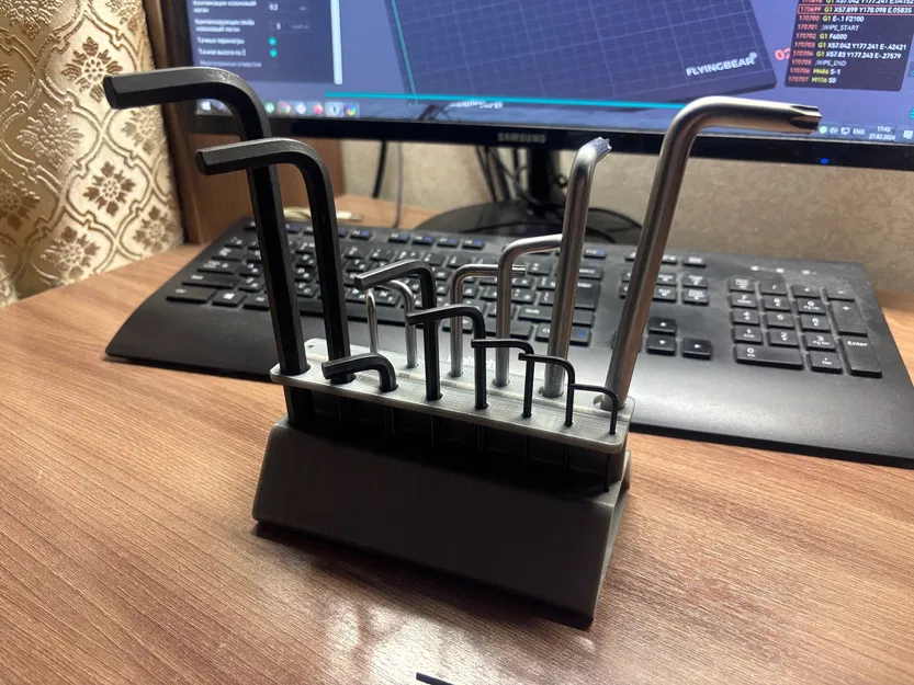 Giá đỡ Lục giác và Torx đa năng - In 3D dễ dàng - Image 1