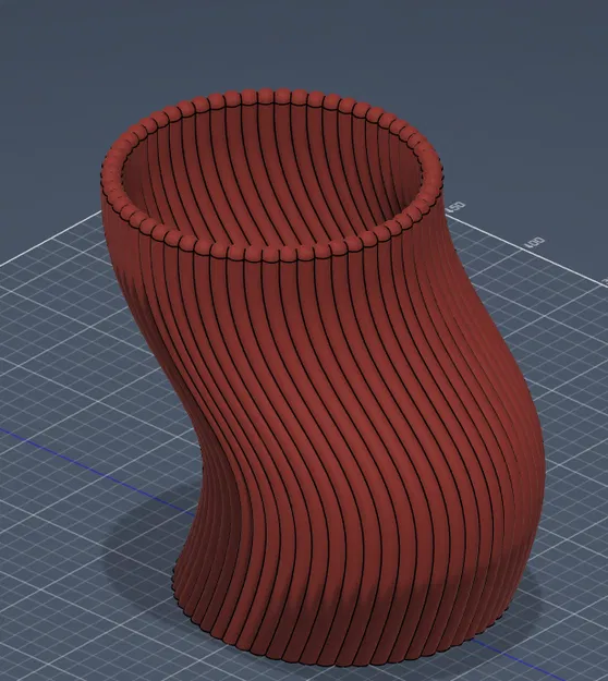 Bộ Bình & Chậu Gân Lượn Sóng Hiện Đại (+ Hoa Cúc Daisy) - Image 5