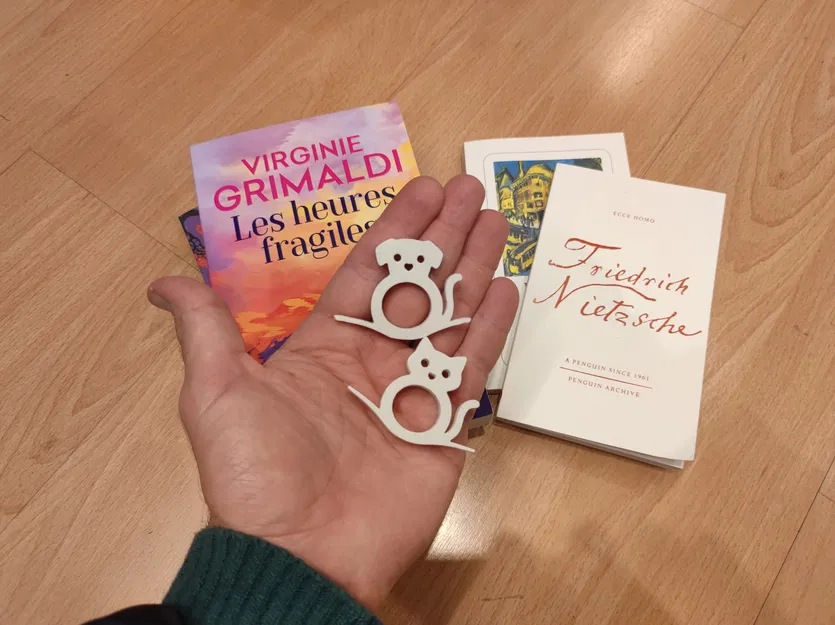 Kẹp Giữ Trang Sách Chó & Mèo (DOG & CAT BOOK PAGE HOLDER) - Image 19