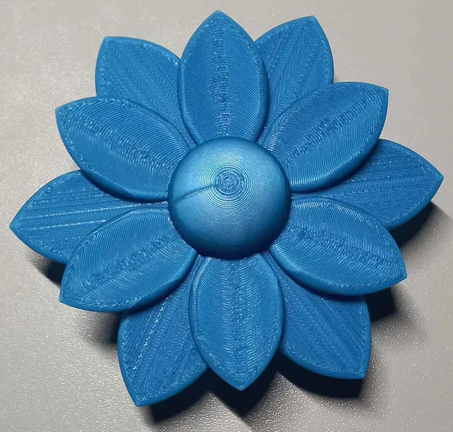 Bông hoa đế phẳng (fusion360) - Image 2