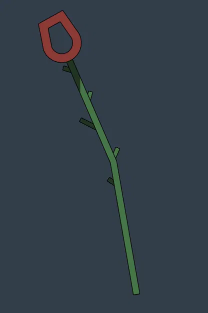 Bộ Vase & Planter Giọt Nước Gân Nổi Hiện Đại (+ Hoa Hồng Low-Poly!) - Image 7