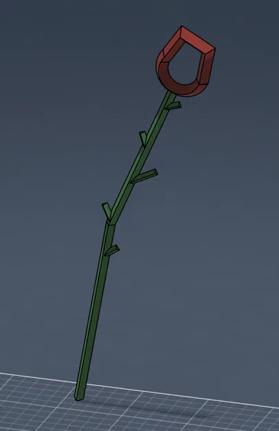 Bộ Vase & Planter Giọt Nước Gân Nổi Hiện Đại (+ Hoa Hồng Low-Poly!) - Image 8