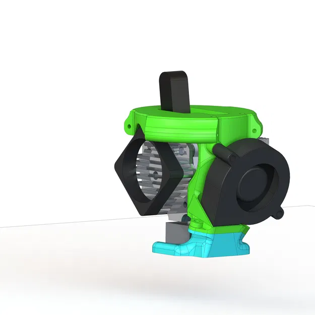 Effector Anycubic Kossel Linear Plus cho hotend E3D Titan Aero - Image 1