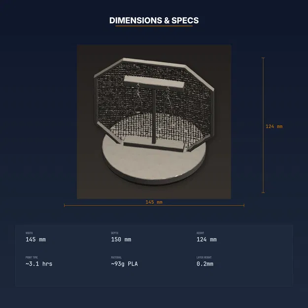 Giá treo bông tai lưới dạng khung đứng (STL in 3D) – treo stud & dangle - Image 4