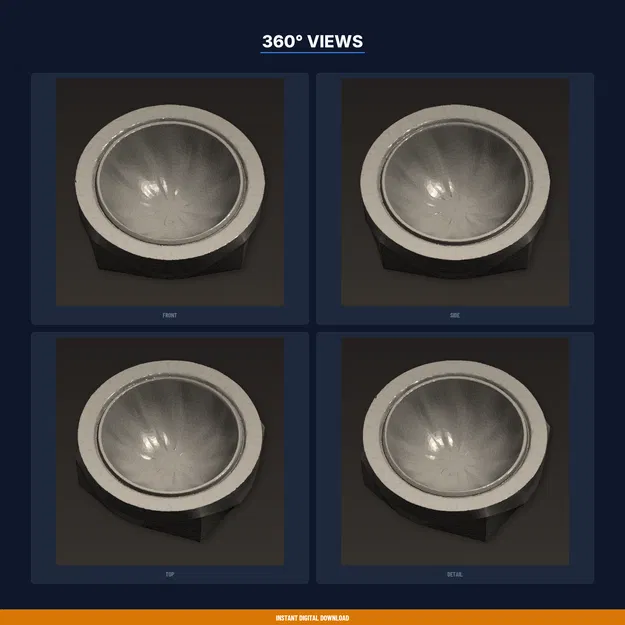 Kệ Tô Ăn Nâng Cao Cho Thú Cưng, Tối Giản Hiện Đại, Fit Tô Chuẩn - STL - Image 3