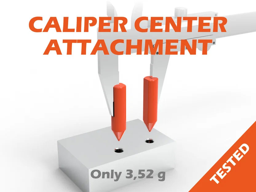 Phụ Kiện Caliper Tìm Tâm Lỗ & Cạnh Chính Xác Nhẹ - Image 1