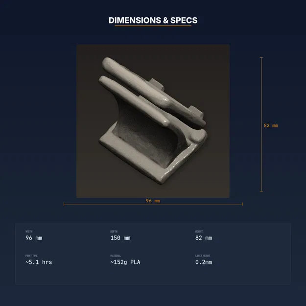 Giá Đỡ E-Reader Rảnh Tay, Kẹp Kindle, Dễ Lật Trang – File STL In 3D - Image 4