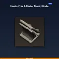 Giá đỡ e-reader rảnh tay, kẹp Kindle, dễ lật trang – file STL in 3D - Thumbnail 1